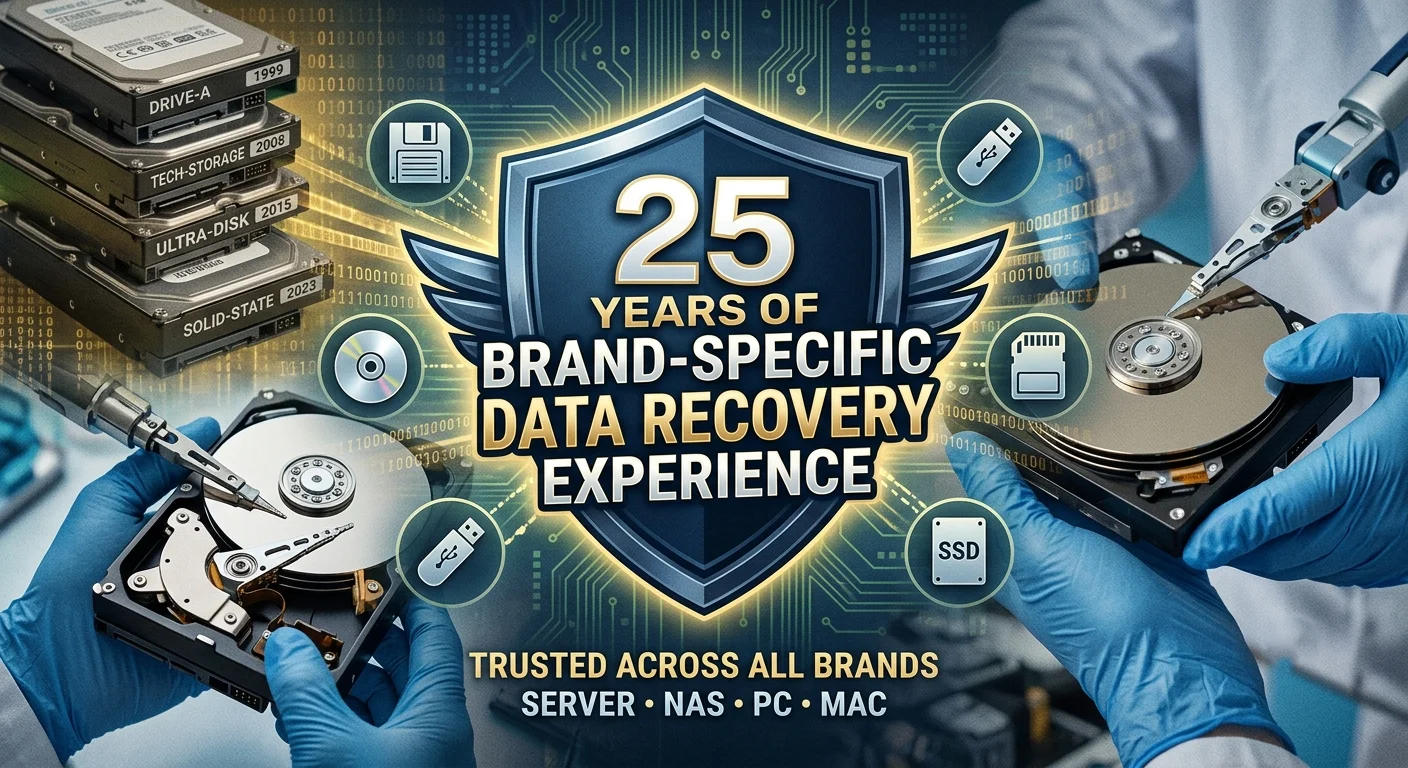 25 Years of Brand-Specific Experience