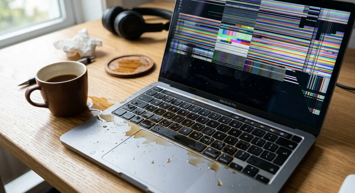 MacBook Liquid Damage Repair