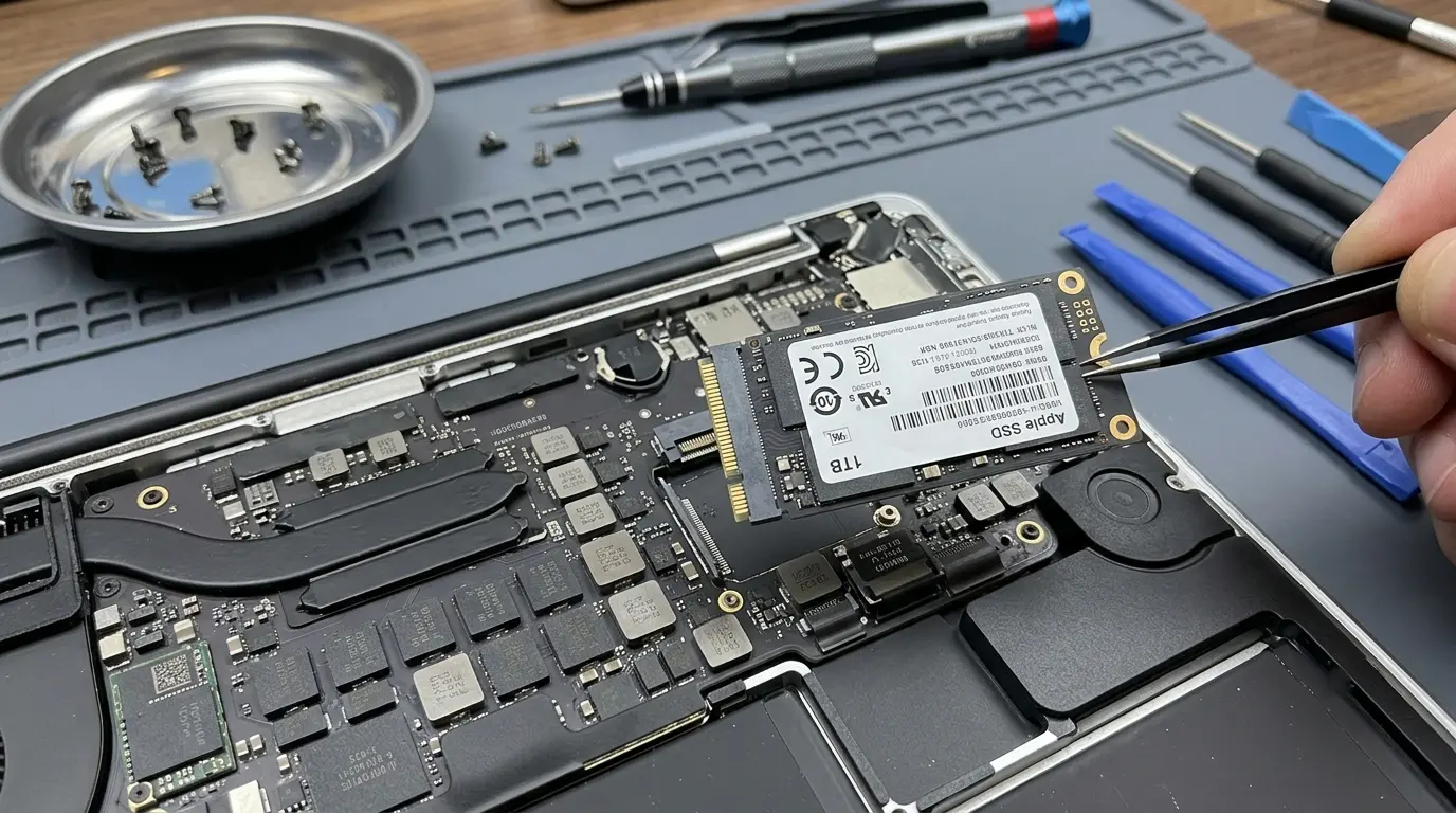 MacBook SSD Replacement & Data Recovery