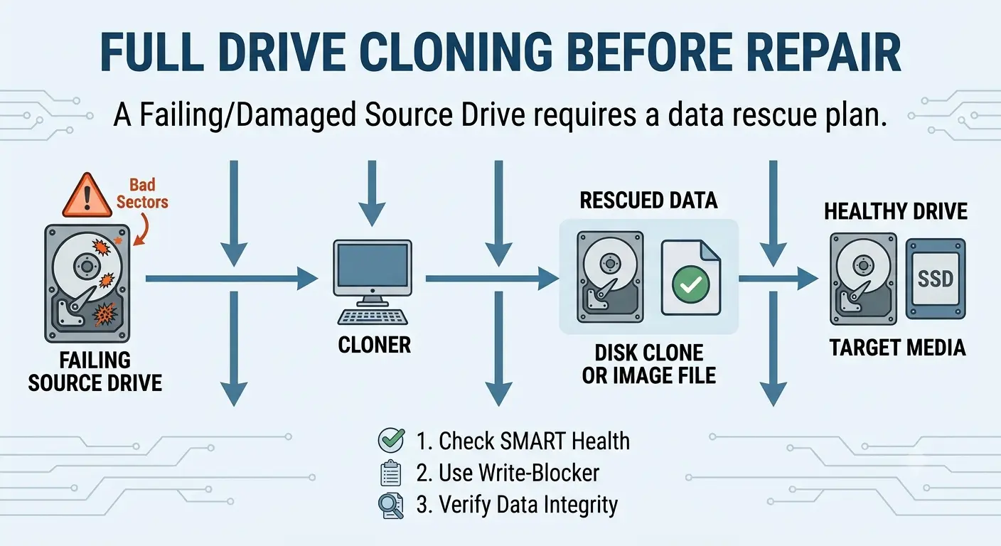 Full Drive Cloning and OS Migration Included