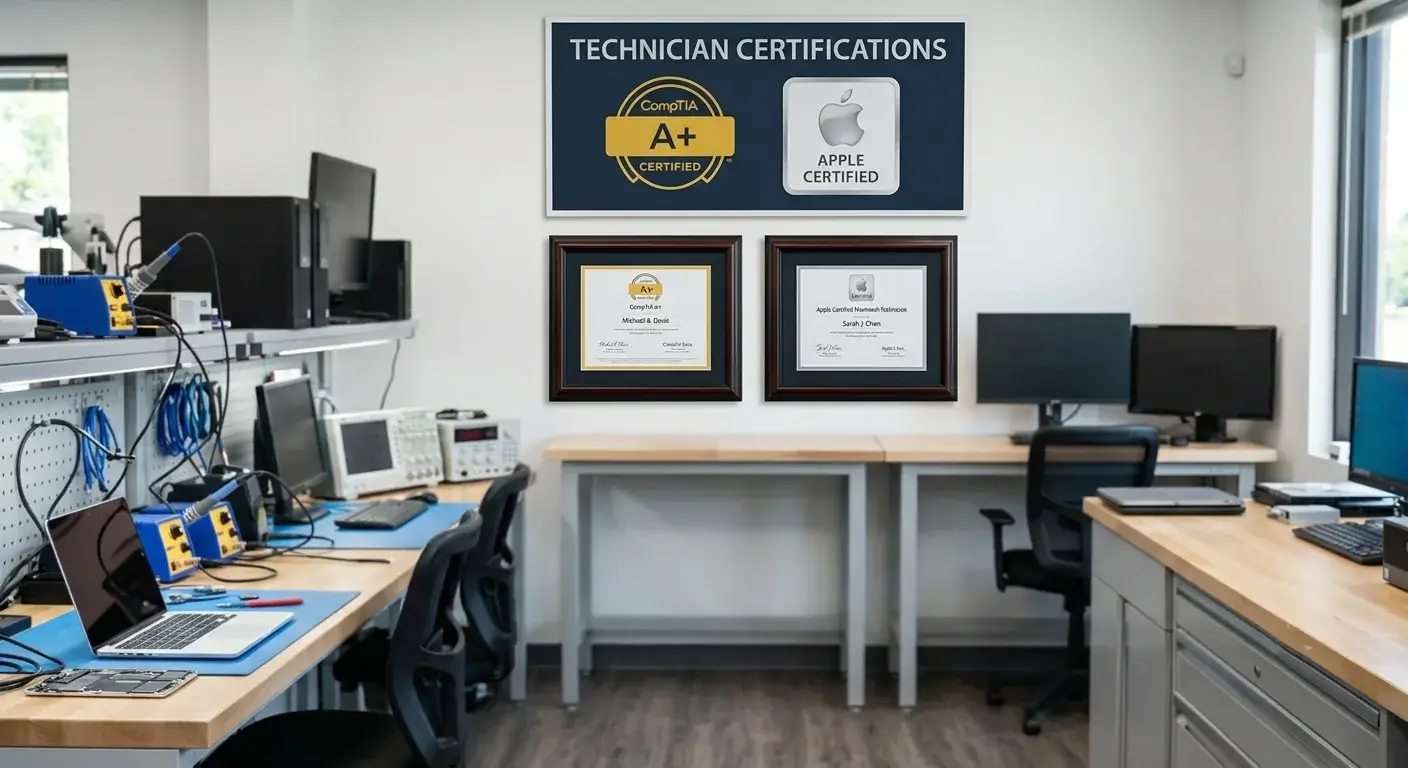 CompTIA A+ & Apple Certified Technicians