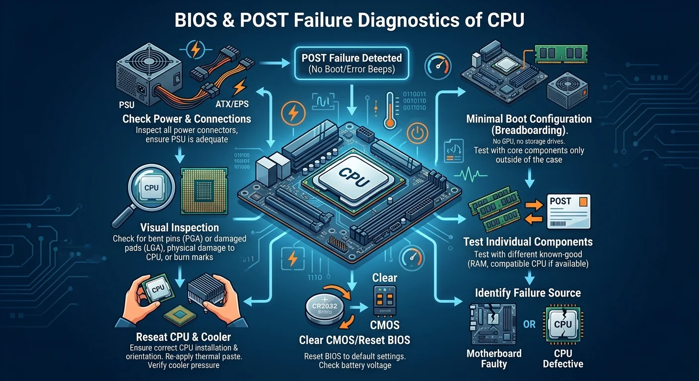 BIOS & POST Failure Diagnostics
