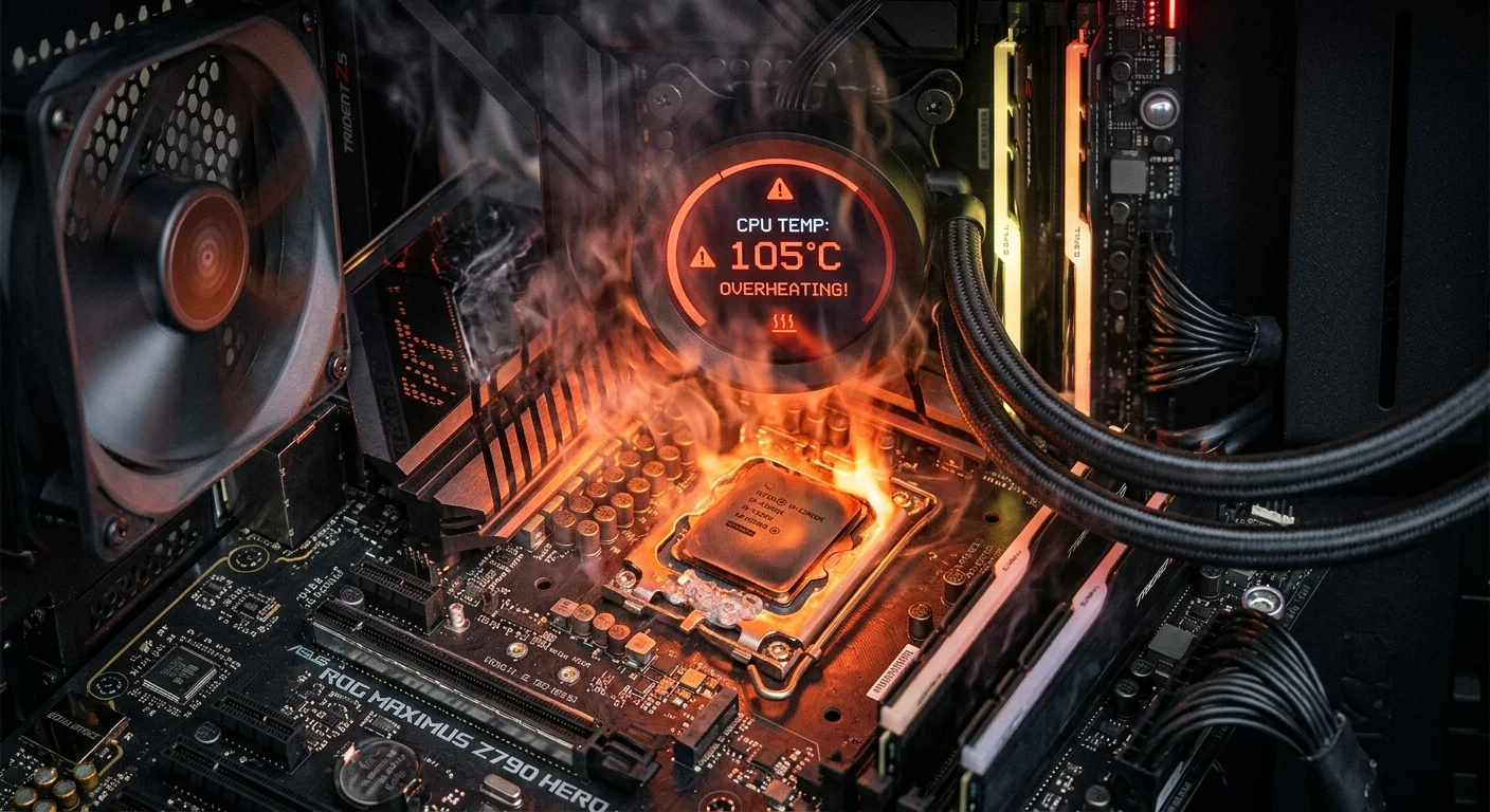 Overheating & Thermal Paste Replacement