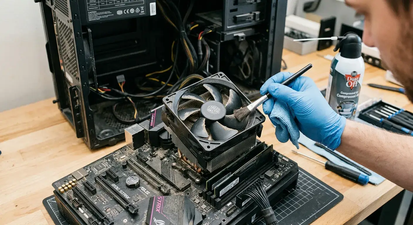 GPU & Case Fan Cleaning
