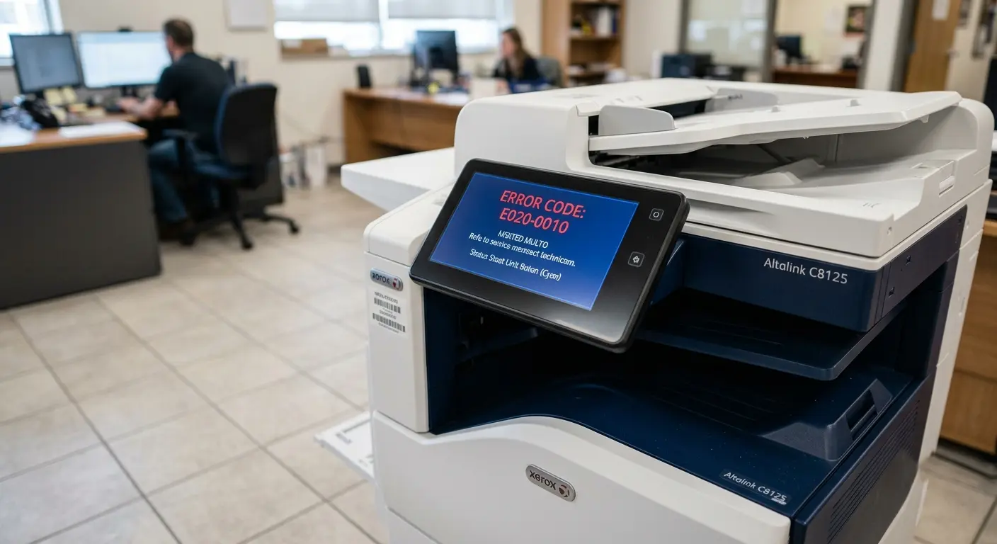 Printer Error Code Diagnosis & Repair