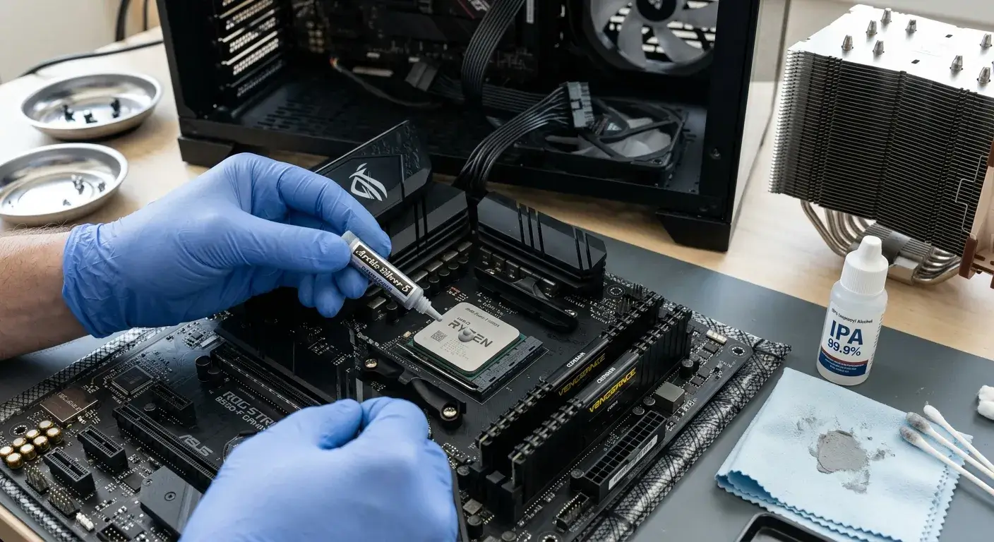 Thermal Paste Replacement (When Needed)