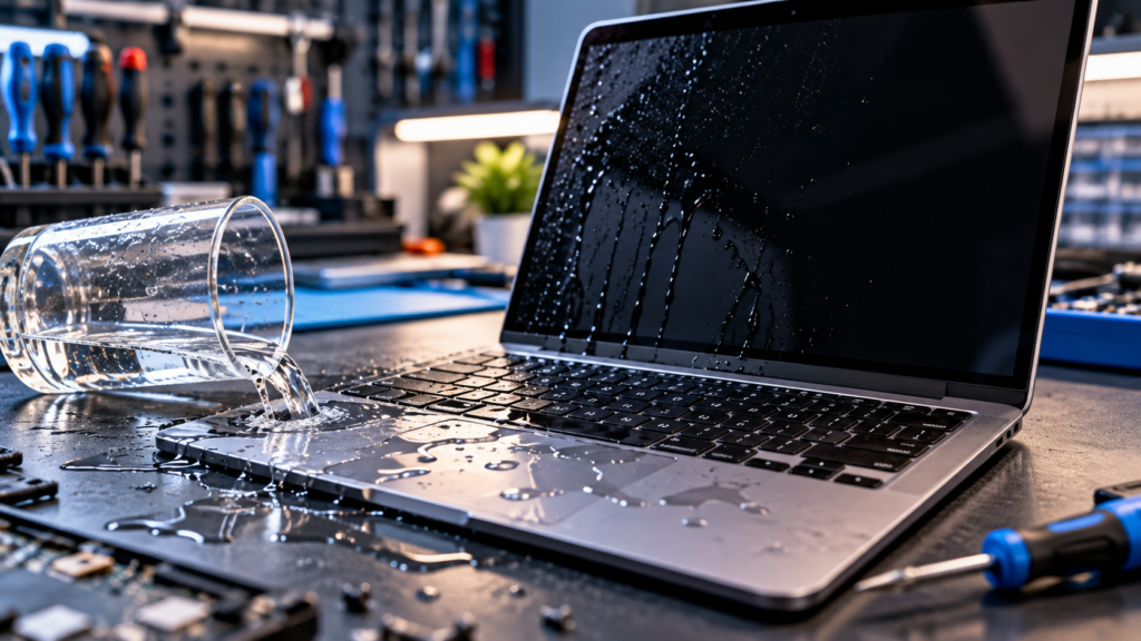 Laptop Water Damage Las Vegas: What Should You Do If You Spill Water on Your Laptop?