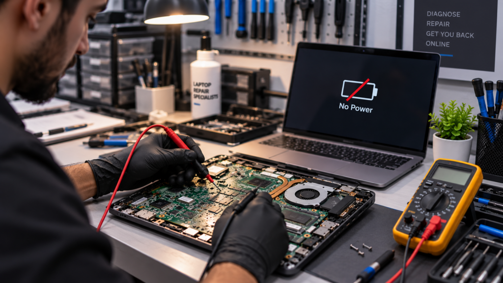 Why Is My Laptop Motherboard Not Powering On? A Complete Guide