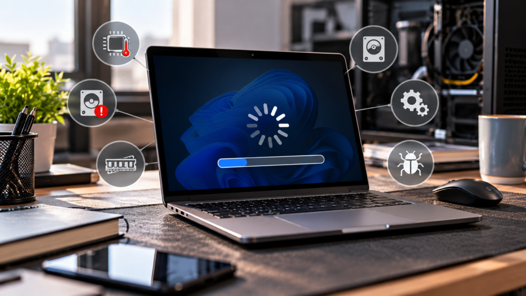 Why Is My  Computer Running Slow All Of A Sudden? 10 Causes and Fixes